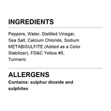 Verified ingredient panel