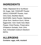 Verified ingredient panel