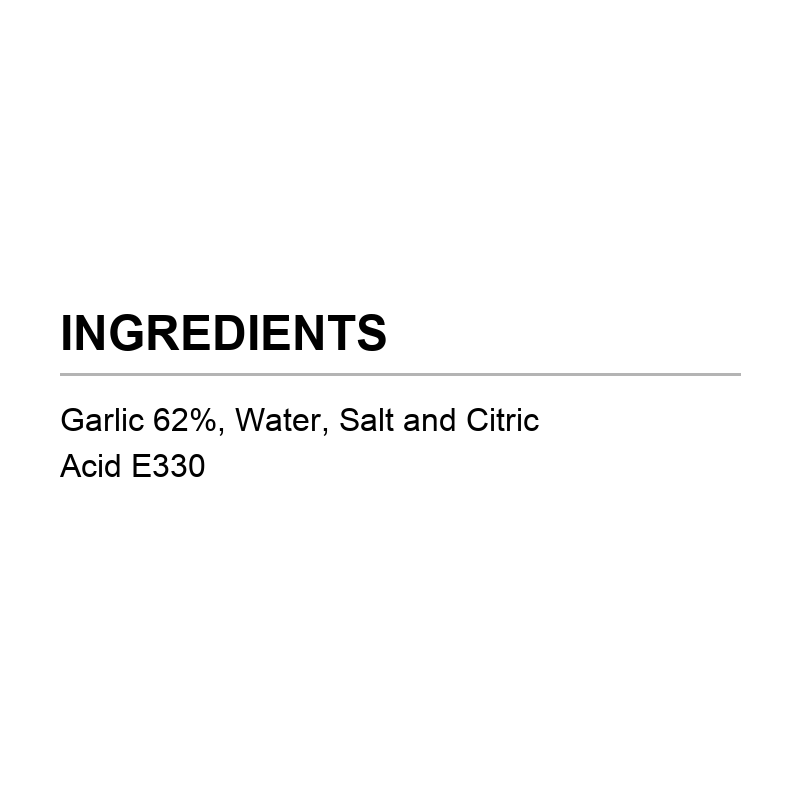 Verified ingredient panel