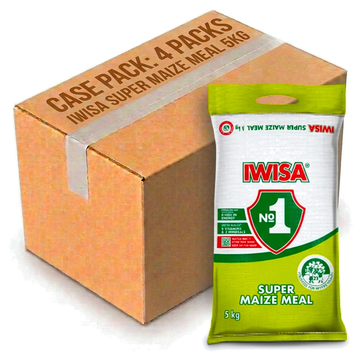 Iwisa Super Maize Meal 5KG (Case of 4)