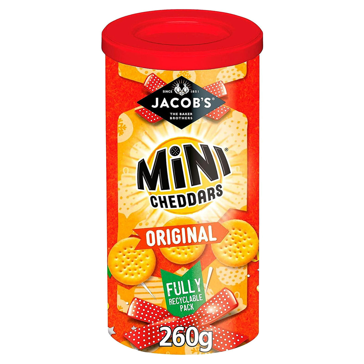 Jacobs Mini Cheddars Original Caddy 260G