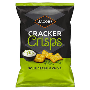 Jacobs Sour Cream & Chive Cracker Crisps 150G