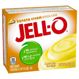 Jell-O Banana Cream Pudding Instant Mix 3.4Oz