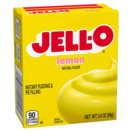 Jell-O Lemon Pudding Instant Mix 96G