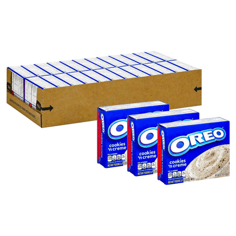 Jell-O Oreo Cookies N Creme 4.2Oz (Case of 24)