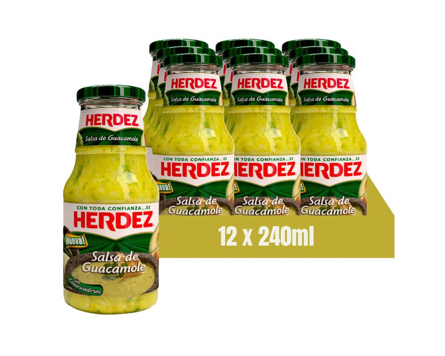 Herdez Salsa Verde With Avocado 240G (Case of 12)