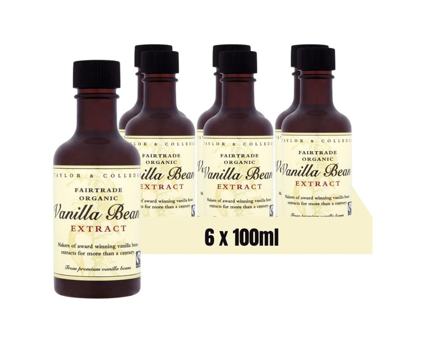 Taylor & Colledge Vanilla Bean Extract 100ML (Case of 6)