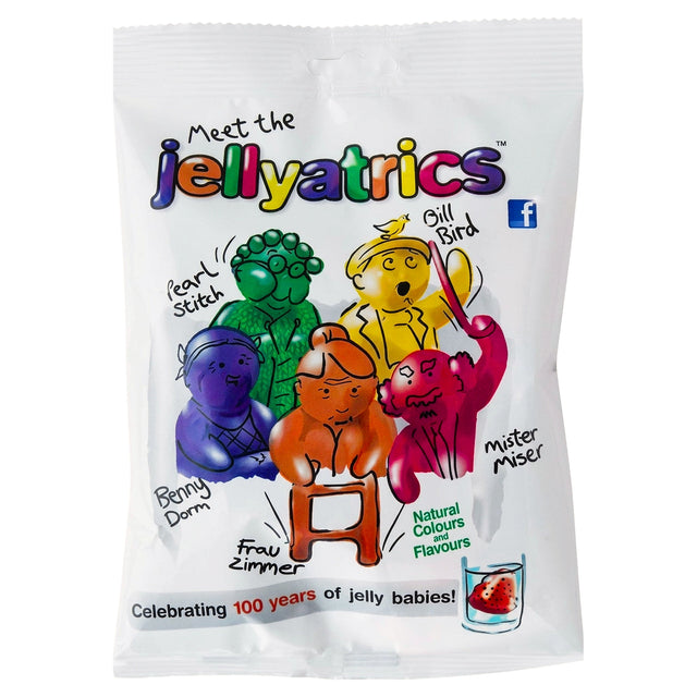 Jellyatrics Fruit Flavoured Jellies 150G