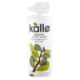 Kallo Organic Rice Cakes Lightly Salted 130G