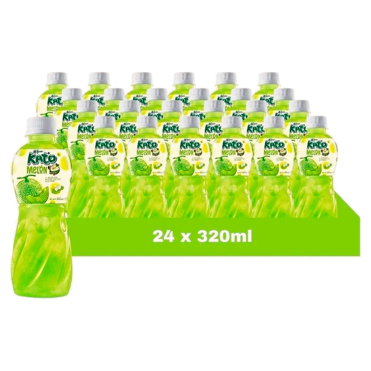 Kato Nata De Coco Melon Juice 320ML (Case of 24)