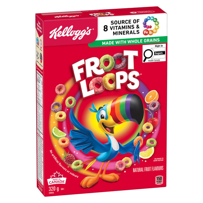 Kellogg's Froot Loops 320G (Case of 12)