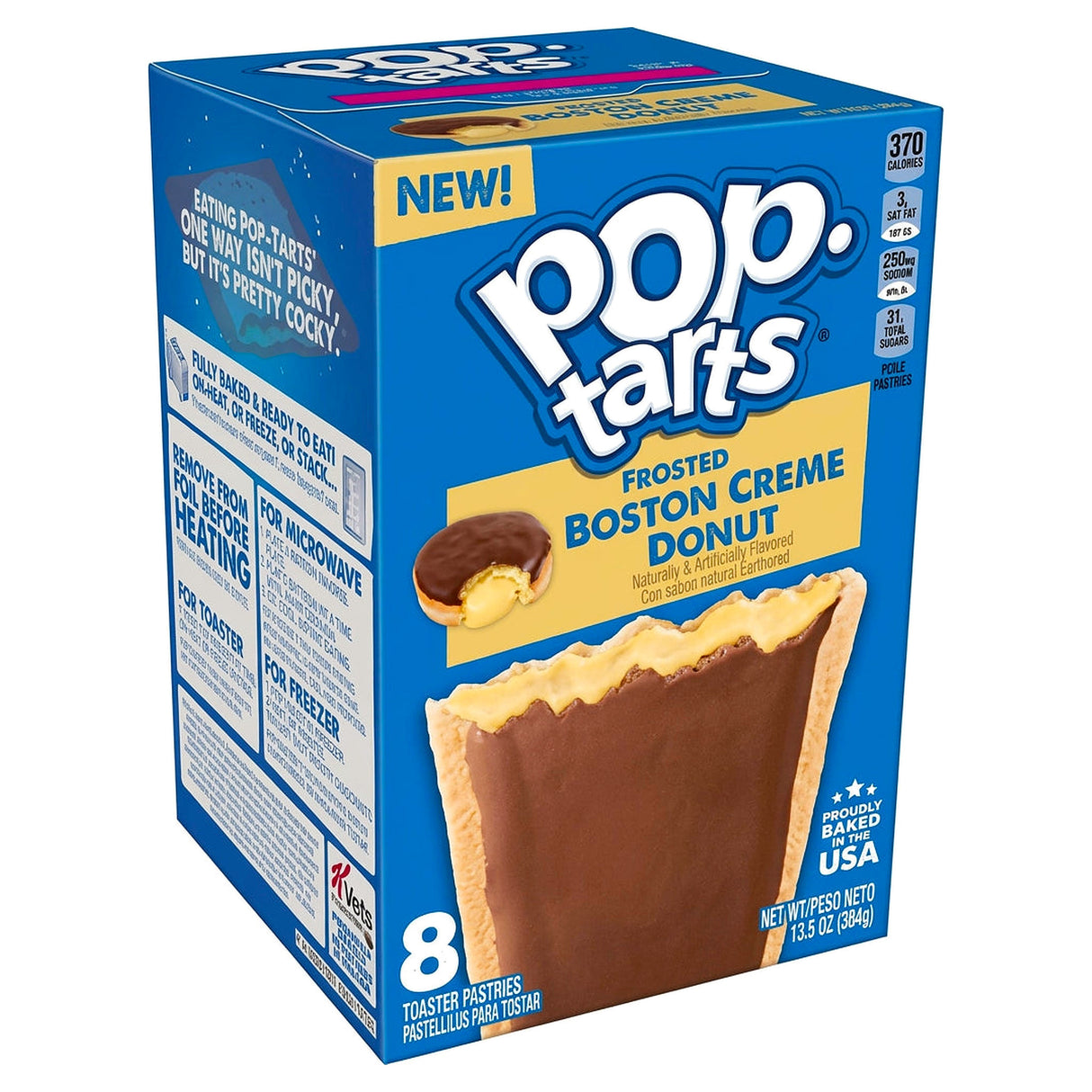 Kelloggs Pop Tarts Boston Creme Donut 13.5oz