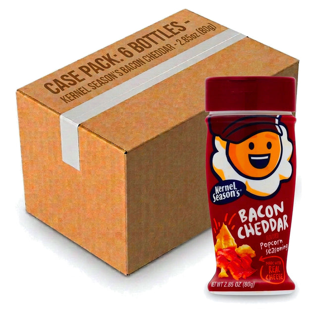Kernel Season's Bacon Cheddar Seasoning 2.85oz (80g) (Case of 6)