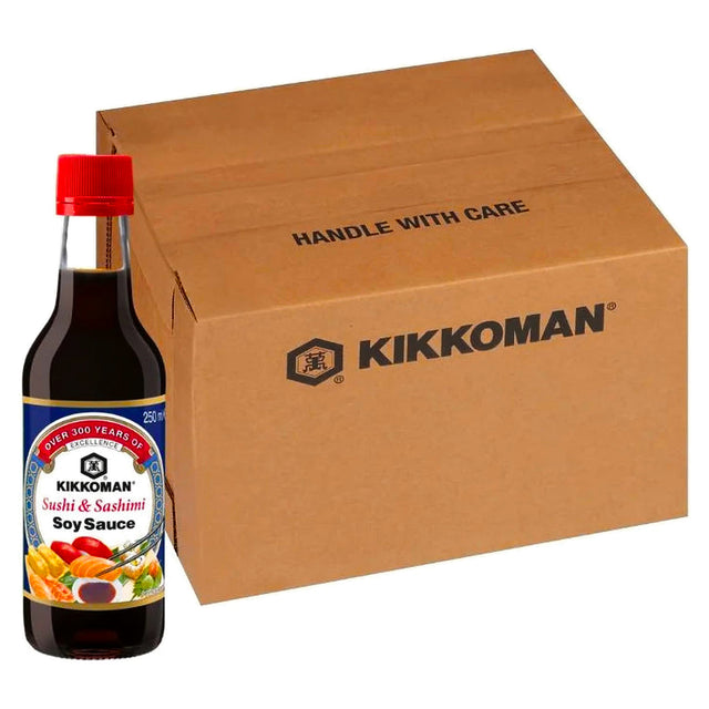 Kikkoman Sushi & Sashimi Soy Sauce 250ML (Case of 6)