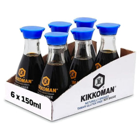 Kikkoman Tamari Gluten Free Soy Sauce 150ML (Case of 6)