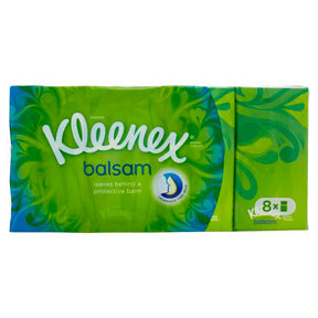 Kleenex Balsam Pocket Tissues 8 Pack