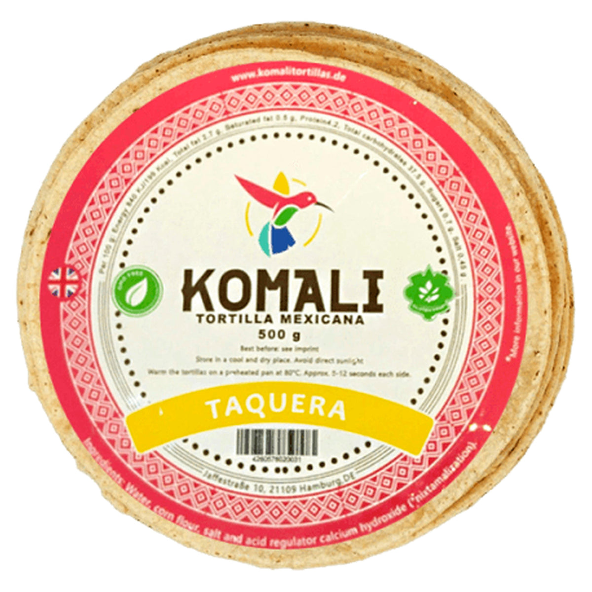 Komali Taquera Tortilla 500G