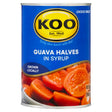 Koo Canned Fruit - Guava Halves In Syrup 410G