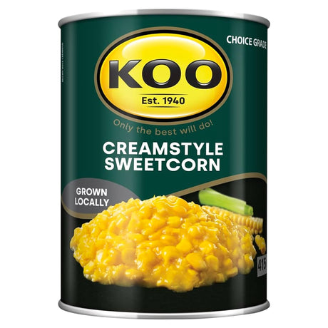 Koo Canned Veg - Cream Style Sweetcorn 415G