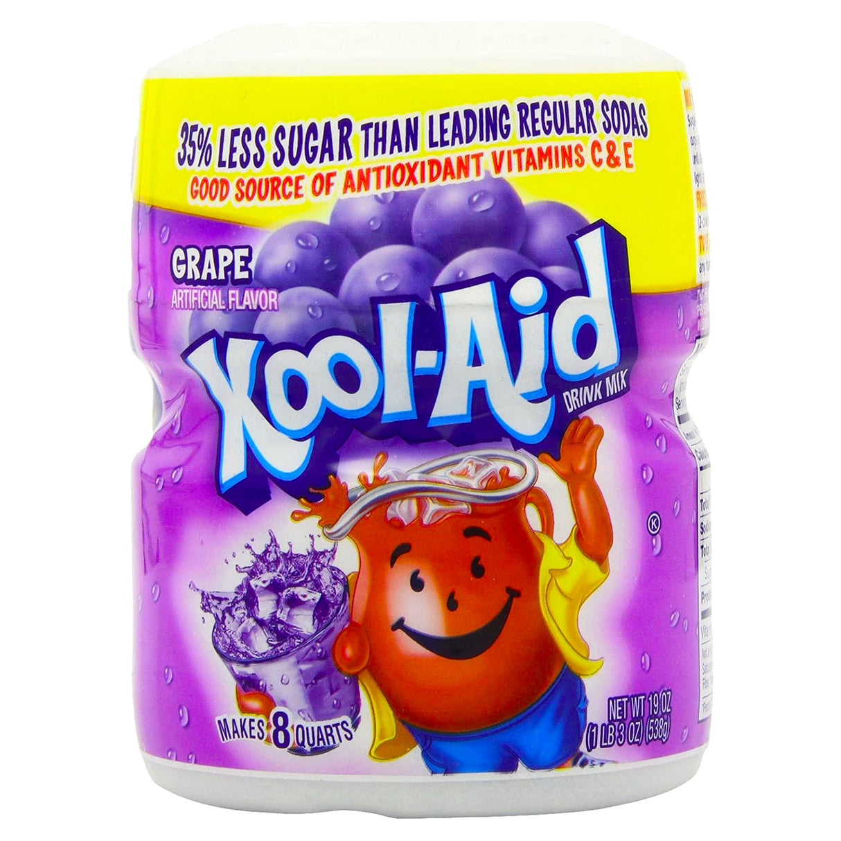 Kool Aid Sweetened Grape 19Oz