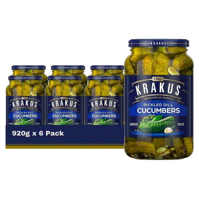 Krakus - Dill Pickled Cucumbers 920G (Case of 6)