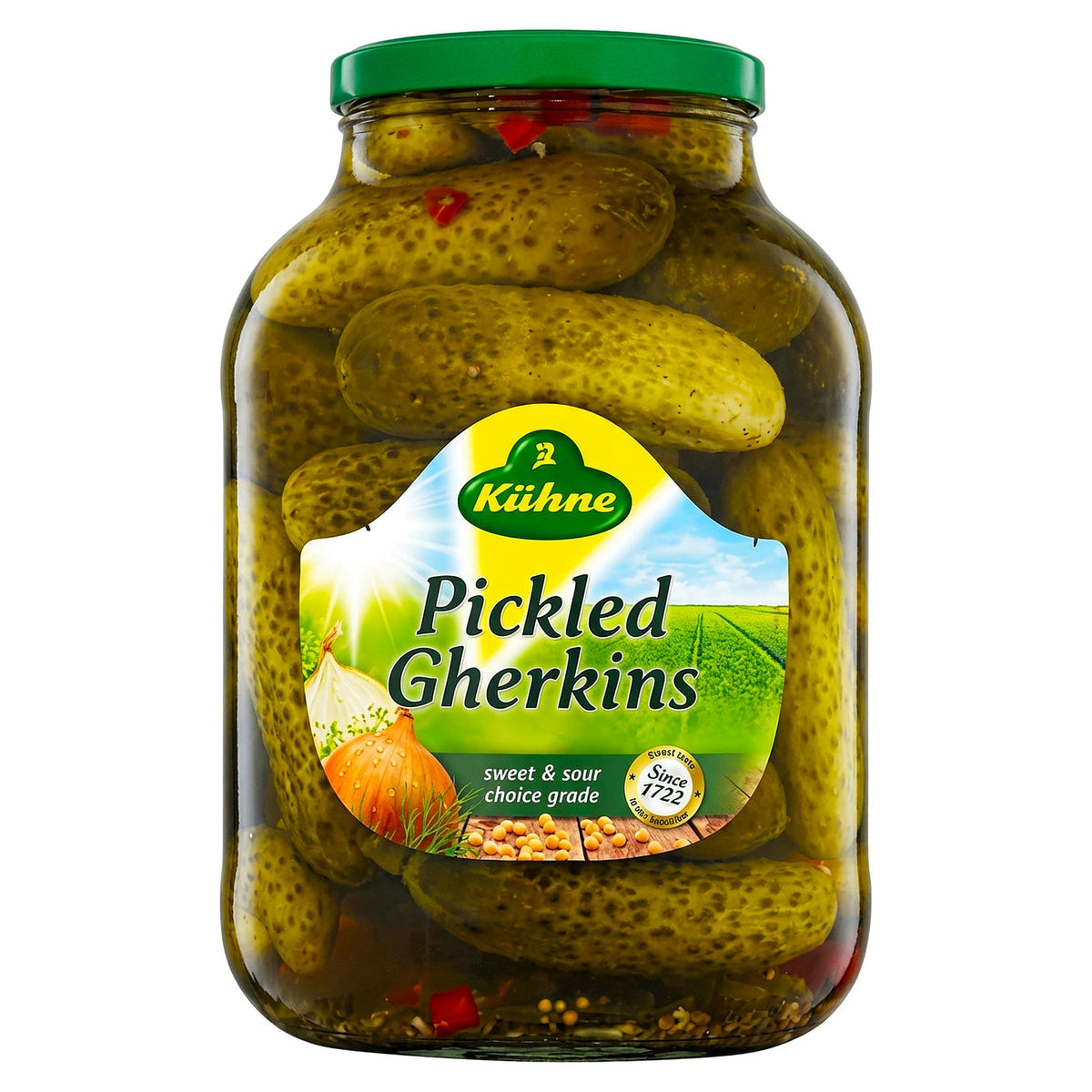 Kuhne Pickled Gherkins 2.45KG