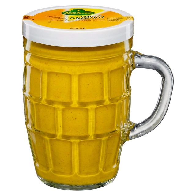 Kuhne Traditional German Mustard & Beer Glass 255G