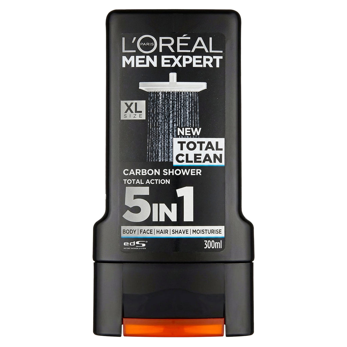 L'Oreal Men Expert 5in1 Total Clean Shower Gel 300ML