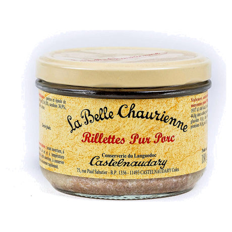 La Belle Chaurienne Pure Porc Rillettes 180G