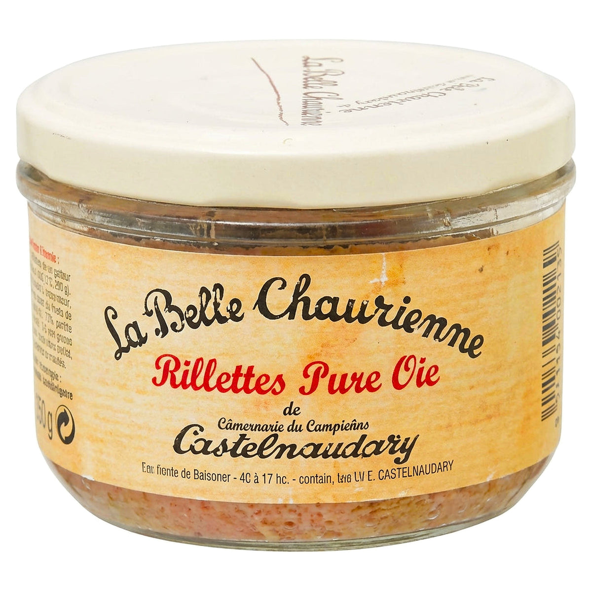 La Belle Chaurienne Puree Goose Rillettes 180G