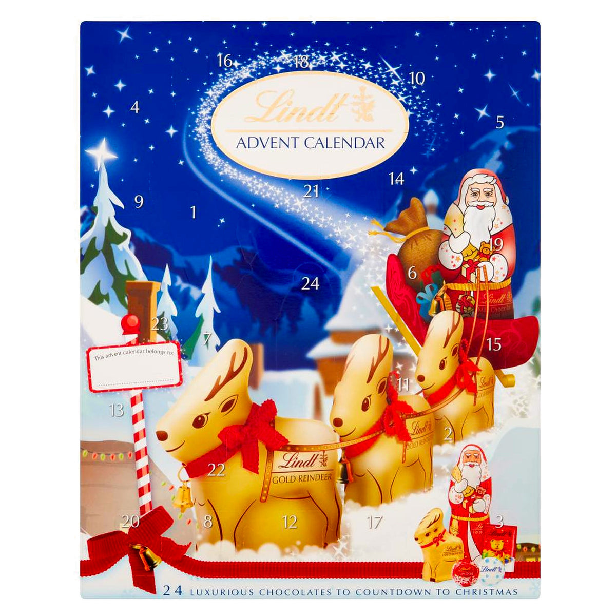Lindt Advent Calendar 160G