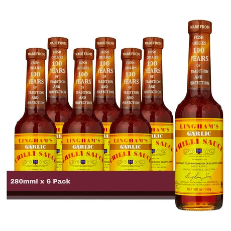 Linghams - Garlic Chilli Sauce 280Ml (Case of 6)