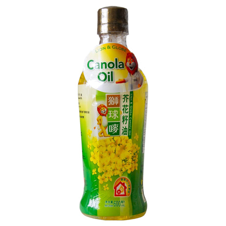 Lion & Globe Pure Canola Oil 600 ML