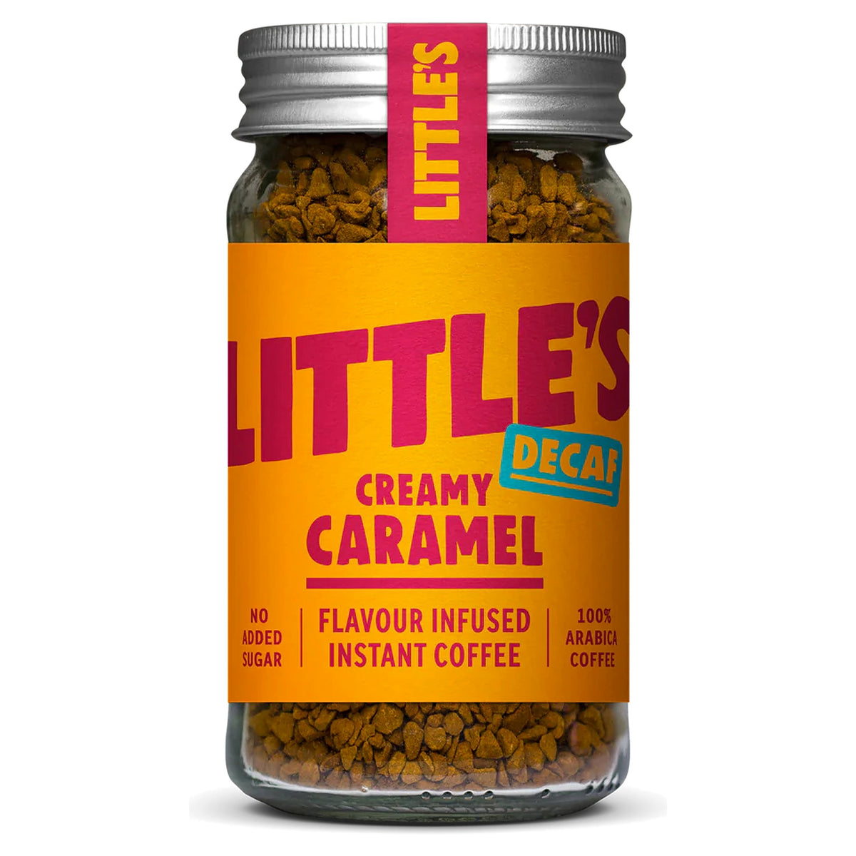 Littles Decaf Creamy Caramel Flavoured Instant Coffee 50G