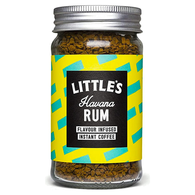 Littles Flavoured Instant Coffee Havana Rum 50G