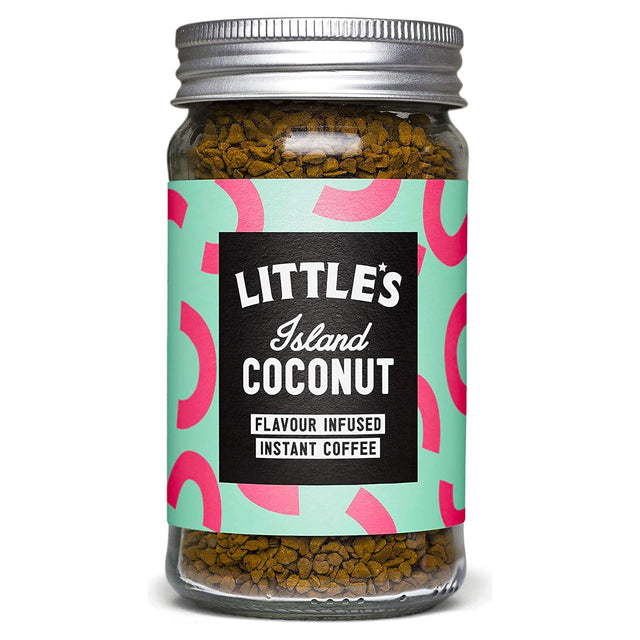 Littles Flavoured Instant Coffee Island Coconut 50G