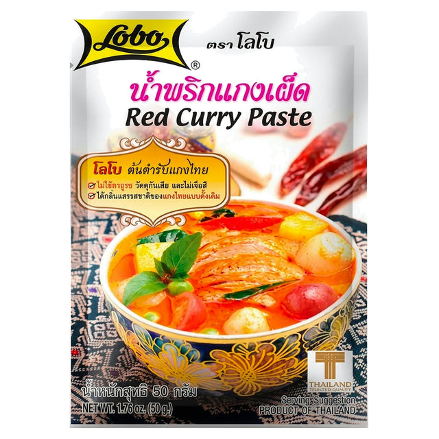 Lobo Red Curry Paste 50G