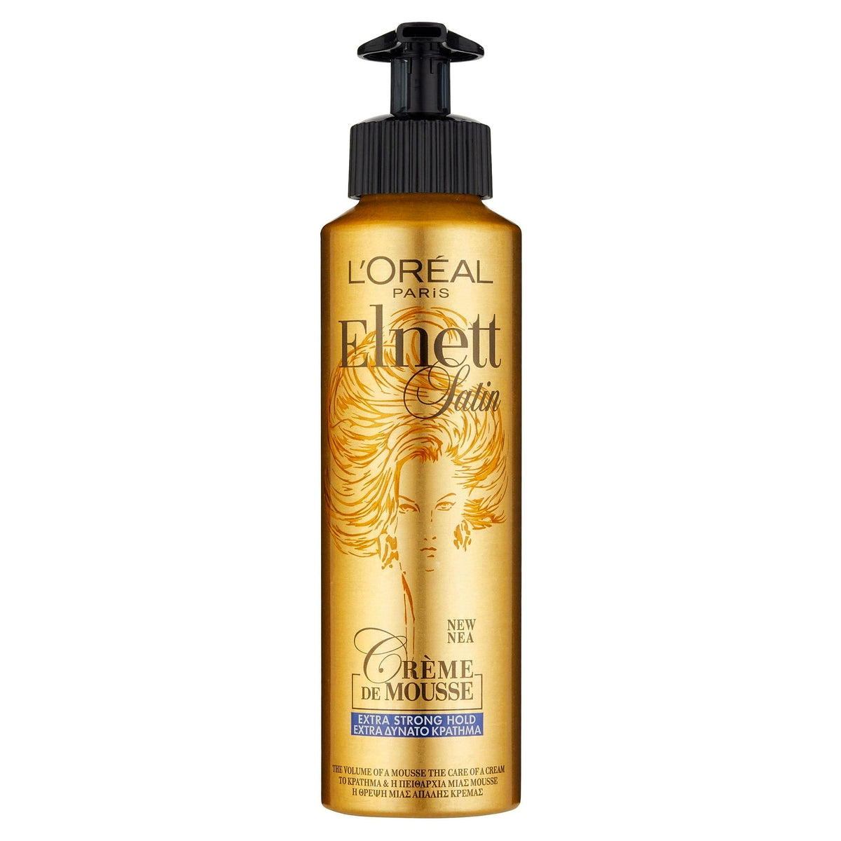 Loreal Elnett Creme De Mousse Extra Strong Hold 200Ml