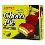 Lotte Choco Pie Green Tea 336G