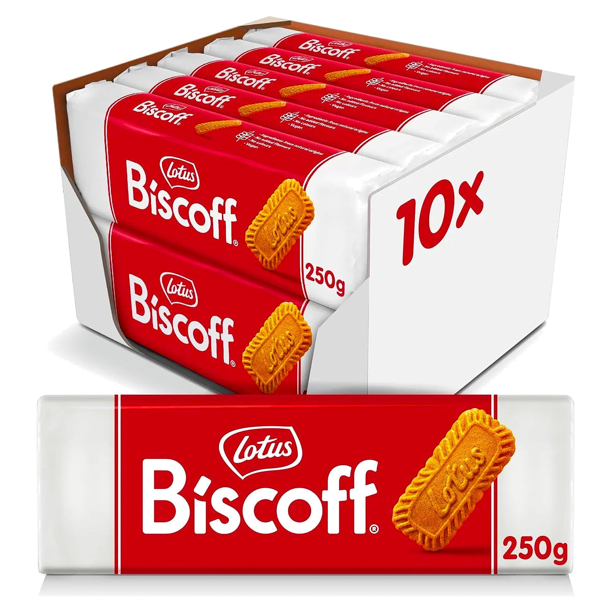 Lotus - Biscoff Original Caramelised Biscuits 250G (Case of 10)