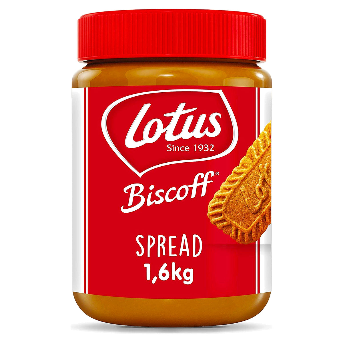 Lotus Biscoff Spread Smooth Jar 1.6 KG