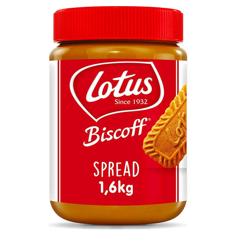Lotus Biscoff Spread Smooth Jar 1.6 KG