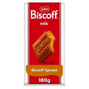 Lotus Milk Chocolate With Biscoff Spread 180G