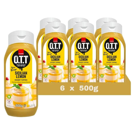 Macphie O.T.T Sicilian Lemon Dessert Topping 500G (Case of 6)