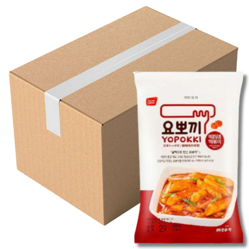Young Poong Instant Topokki Yopokki 2 Portion 280G (Case of 24)