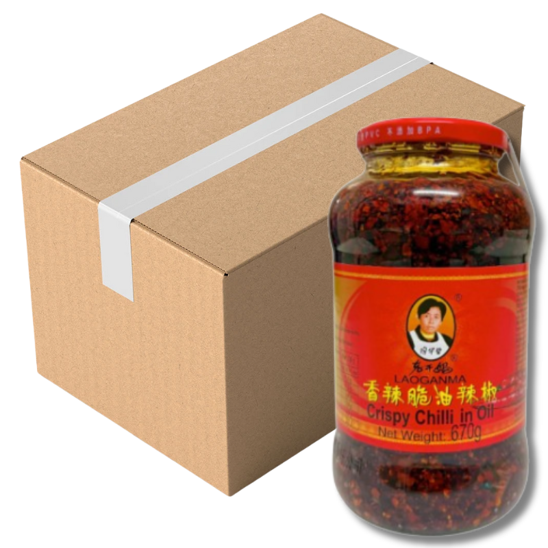Lao Gan Ma Crispy Chili Oil 670G (Case of 12)