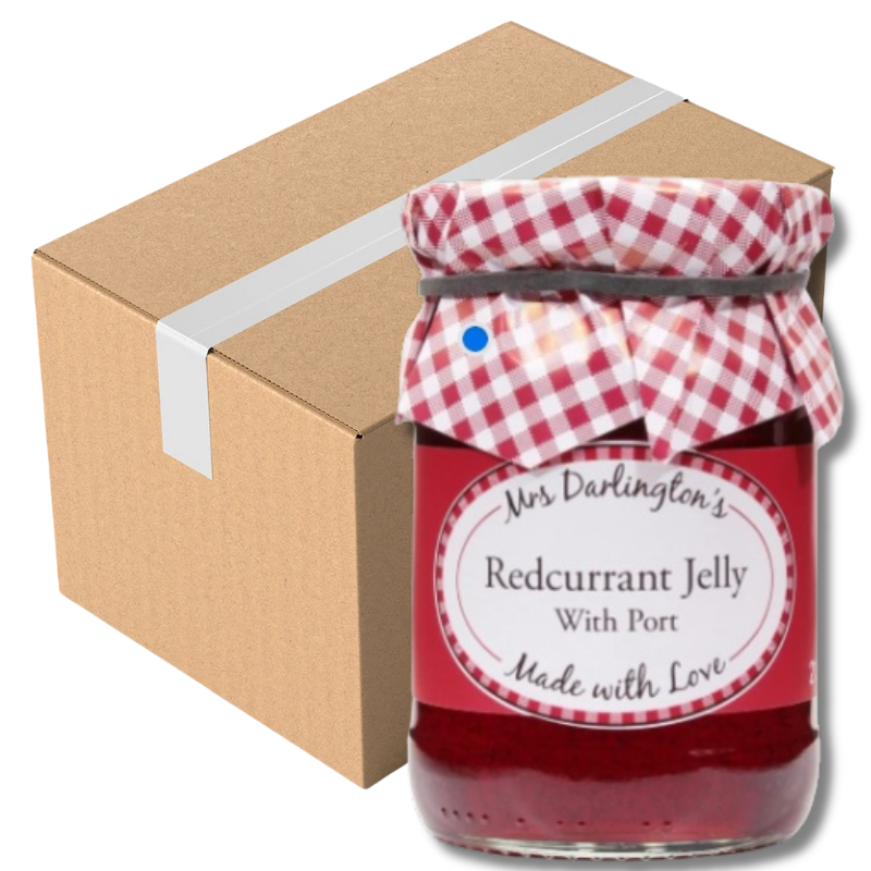 Mrs Darlington's Redcurrant Jelly With Port 212G (Case of 6)