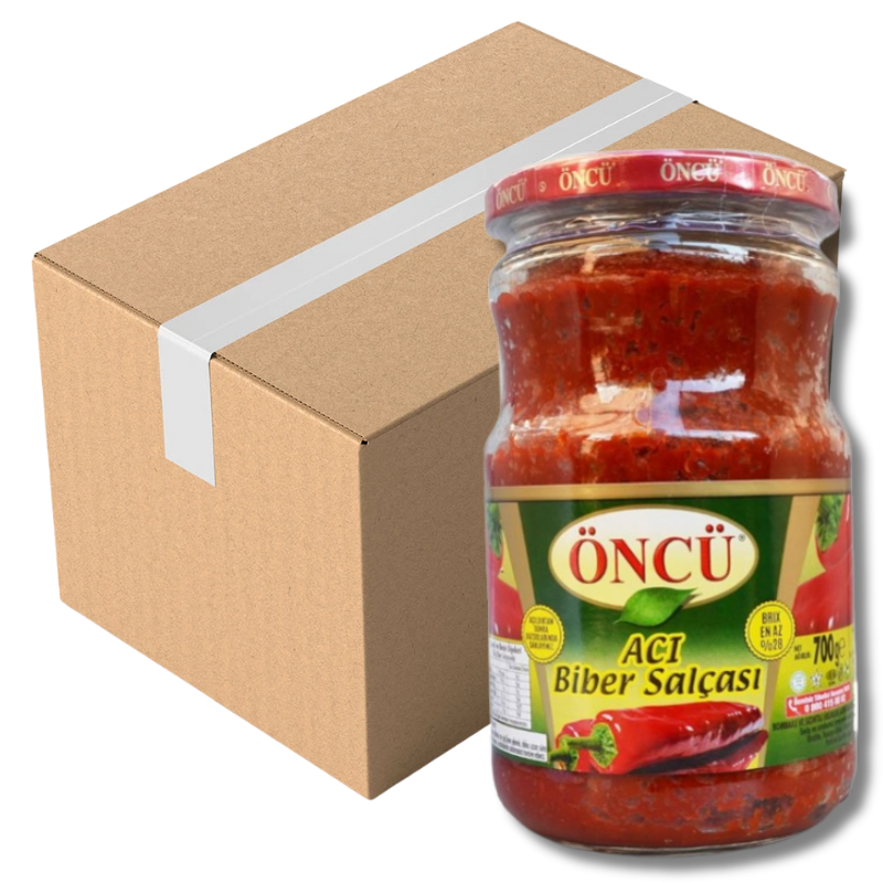 Oncu Hot Pepper Paste 370G (Spicy) (Case of 12)