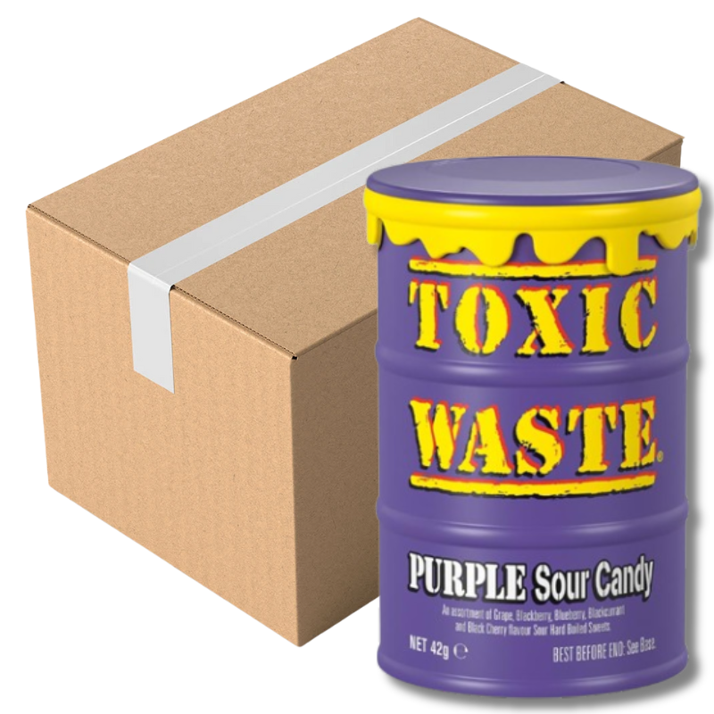 Toxic Waste Purple Drum 42G (Case of 12)