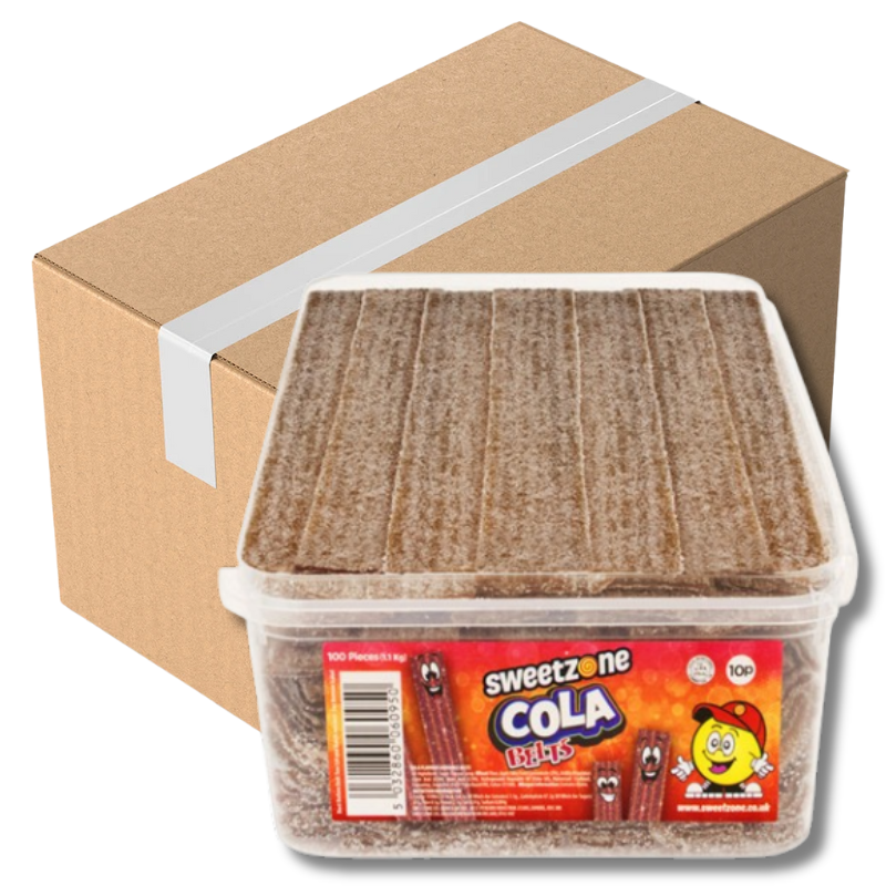 Sweetzone Cola Belts 1.1KG (Case of 8)
